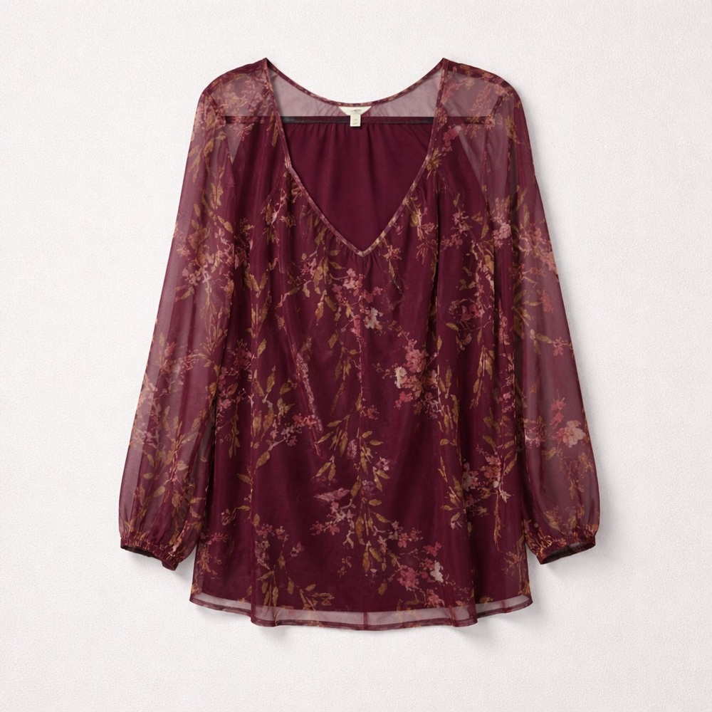 Terra & Sky 3X 24W/26W Sweetheart Mesh Dreamy Bouquet Polyester Spandex (2/$25)